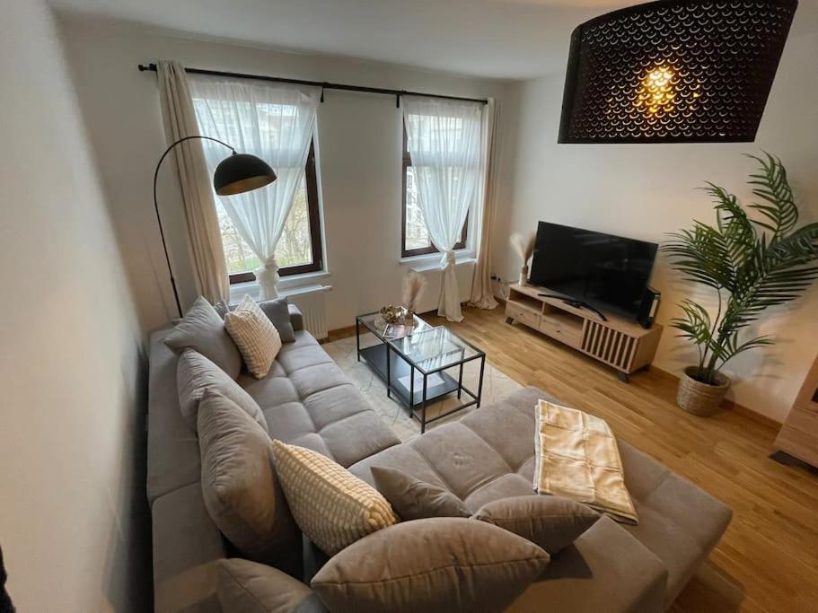 #Stylische / Moderne Wohnung Im Leipziger Zentrum Dg Links Eksteriør billede