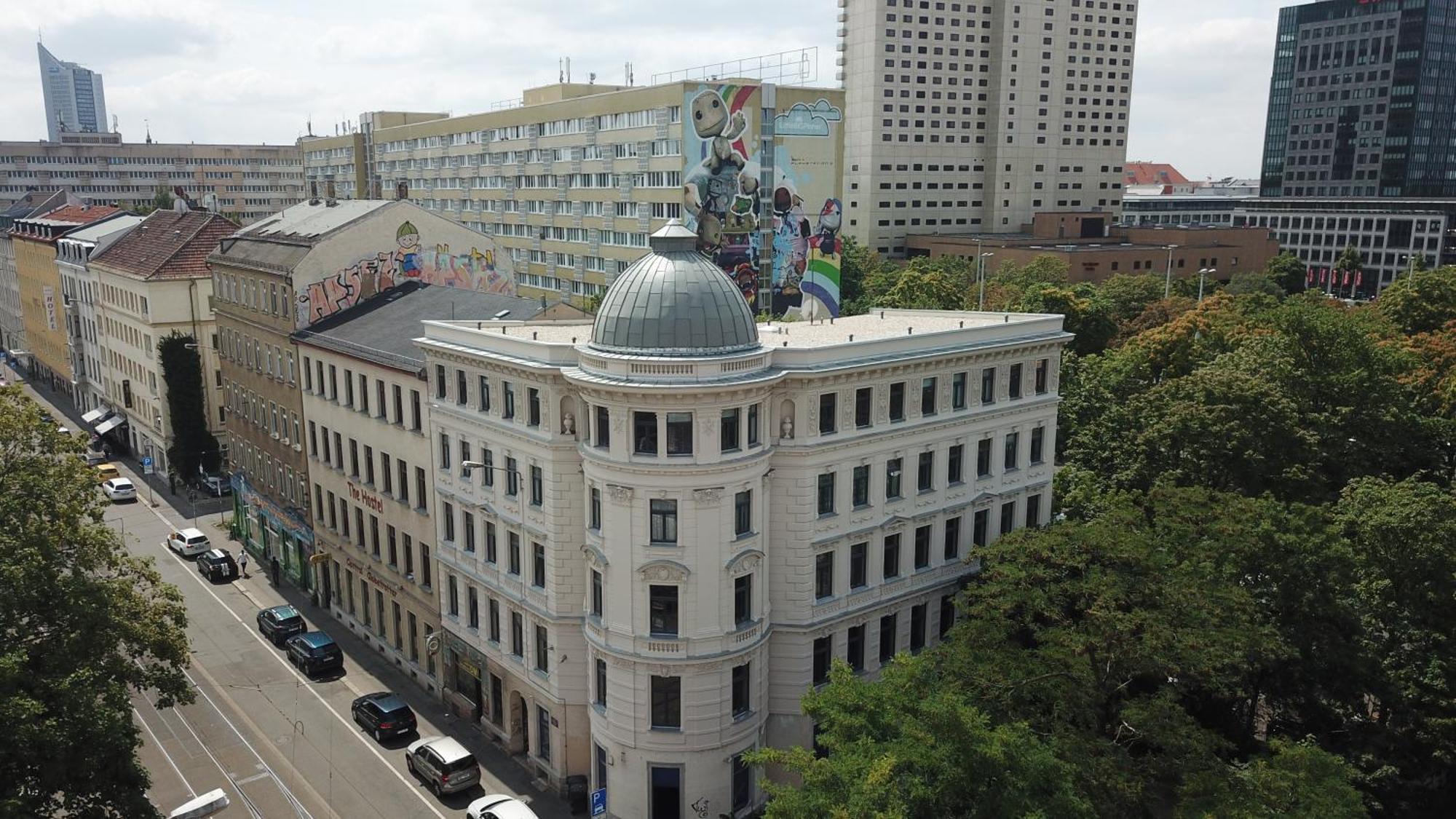 #Stylische / Moderne Wohnung Im Leipziger Zentrum Dg Links Eksteriør billede